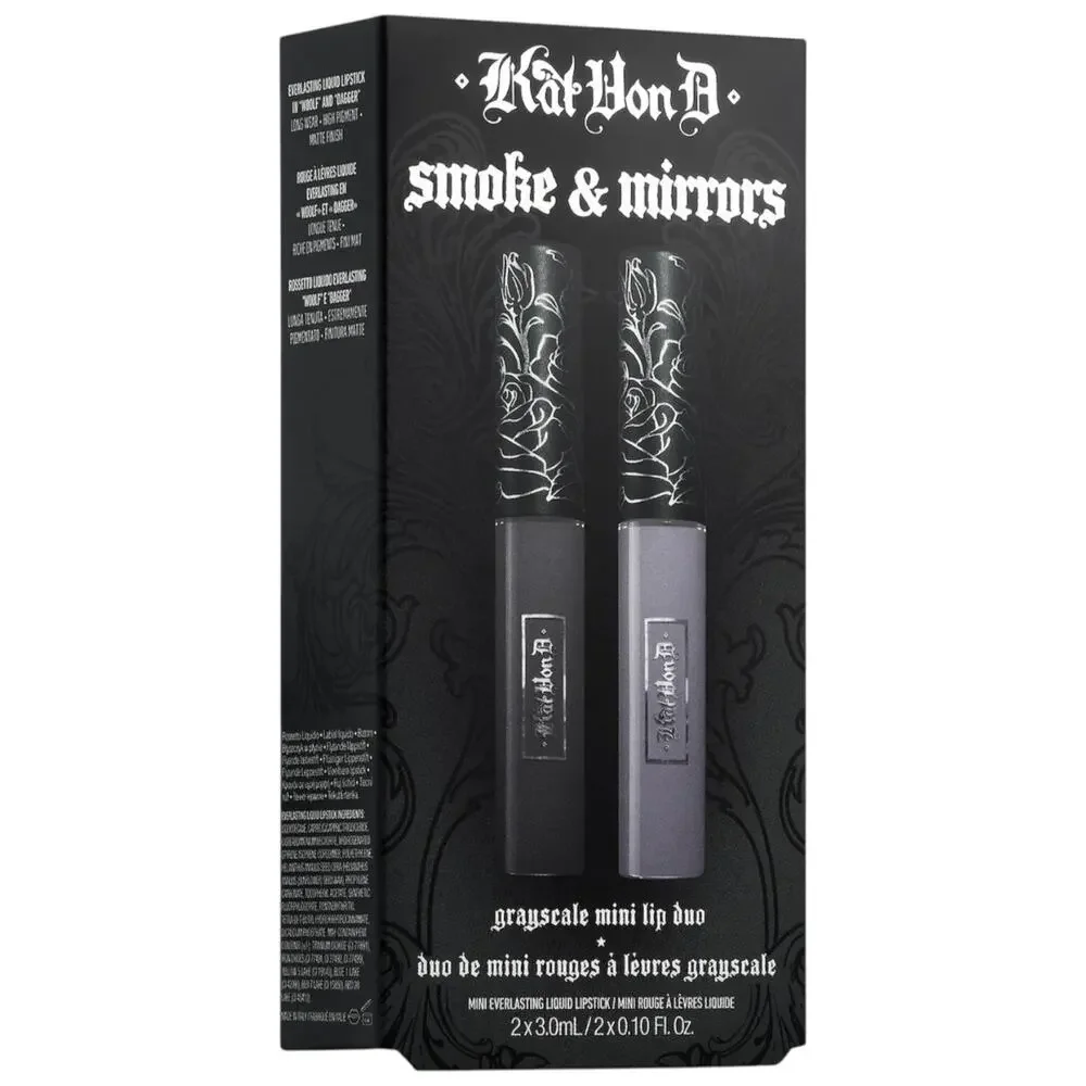 KVD Kitten Mini Smoke & Mirrors Grayscale Liquid Lip